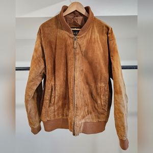 Vintage Suede Leather Jacket